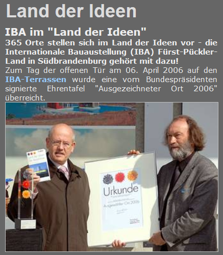 IBA Land der Ideen 2006